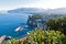 Picturesque morning view of Sorrento city, Italy