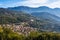 Picturesque mountain traditional village in Greece