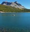 The picturesque mountains and Lake Tioga.