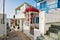 Picturesque Naousa town street on Paros island, Greece