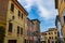 A picturesque narrow street in the ancient district of San Giuliano