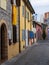 A picturesque narrow street in the ancient district of San Giuliano