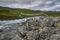 Picturesque Norway mountain landscape. Jotunheimen