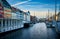 Picturesque Nyhavn, the 17th-century waterfront, canal and entertainment district in Copenhagen