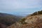 Picturesque ocher slopes of the Troodos mountain range