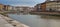 Picturesque Old Buildings, River Arno, Pisa, Tuscany, Italy