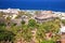 Picturesque outstanding landscape of beautiful resort playa de las americas on tenerife, spain