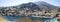 Picturesque panorama of Symi port