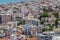 Picturesque panoramic landscape of Zakynthos town.