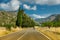 A picturesque pathway winding through the Mallorcan mountains