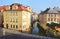 Picturesque place of Prague, River Certovka