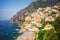 Picturesque Positano town on Amalfi coast