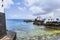 Picturesque Punta Mujeres with white architecture and natural pools, Lanzarote, Canary Islands, Spain