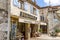 A picturesque, quaint store in the medieval hilltop village of Gourdon, France.