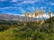 Picturesque Rakaia Gorge and Rakaia River on the South Island of New Zealand