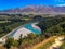 Picturesque Rakaia Gorge and Rakaia River on the South Island of New Zealand