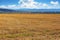 picturesque rural landscape and farmland scenery in slovakia