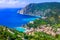 Picturesque scenery of Monterosso al mare