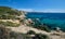 Picturesque scenery rocky coastline of Mallorca Island, Spain