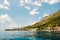 Picturesque scenic landscape of brist in dalmatia, croatia