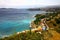 Picturesque seascape of Crete island in Greece