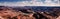 Picturesque shot of Dead Horse Point State Park under a cloudy sky in Utah