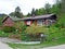 Picturesque single family homes and traditional architecture in the Obertoggenburg region, Unterwasser - Canton of St. Gallen