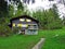 Picturesque single family homes and traditional architecture in the Obertoggenburg region, Unterwasser - Canton of St. Gallen