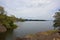 Picturesque Sorabora lake in Sri Lanka