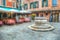 Picturesque square in Venice, Italy