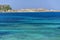 Picturesque St. Nicholas  beach situated on Vassilikos peninsula on the south east coast of Zakynthos island, Greece.