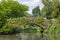 Picturesque stone bridge, Central Park, NYC