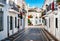 Picturesque street of Rancho Domingo. Spain