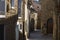 Picturesque streets in the small town of Ores, Aragon, Spain