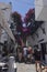 Picturesque Streets Very Narrow Full Of Shops In Chora Island Of Mikonos .Arte History Architecture