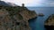 Picturesque summer view of Tonnara di Scopello. Beautiful landscape of Sicily, Italy, Europe. Calm morning seascape of