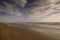 Picturesque sunny landscape from Maspalomas beach on the Spanish Canary island of Gran Canaria