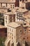 Picturesque town in Spain. Ancient houses. Albarracin. Teruel