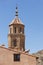 Picturesque town in Spain. Cathedral and house. Albarracin