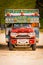 Picturesque, traditional and colorful truck at Marinilla Colombia