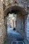 Picturesque underpass in the village Saint-Paul-deVence