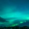 Picturesque Unique Northern Lights Aurora Borealis Over Lofoten I