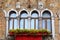 Picturesque venetian balconies