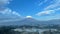 Picturesque view of Mount Fuji in Japan, with its iconic symmetrical shape and snow-capped peak