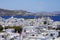 Picturesque view of Mykonos Island with whitewashed houses and windmills, Greece