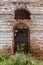 Picturesque view of an old abandoned Church.