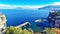 Picturesque view of Sorrento coastline and Gulf of Naples