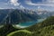 Picturesque view to Achen lake, The Brandenberg Alps, Austria, Europe