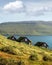 Picturesque view of tradicional faroese grass-covered houses