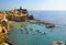 Picturesque view of Vernazza vilage in summer. Cinque Terre Five Lands National Park. Italy.